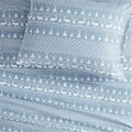 Woolrich Cozy Flannel Sheet Set, Blue Winter Frost - California King WR20-2033